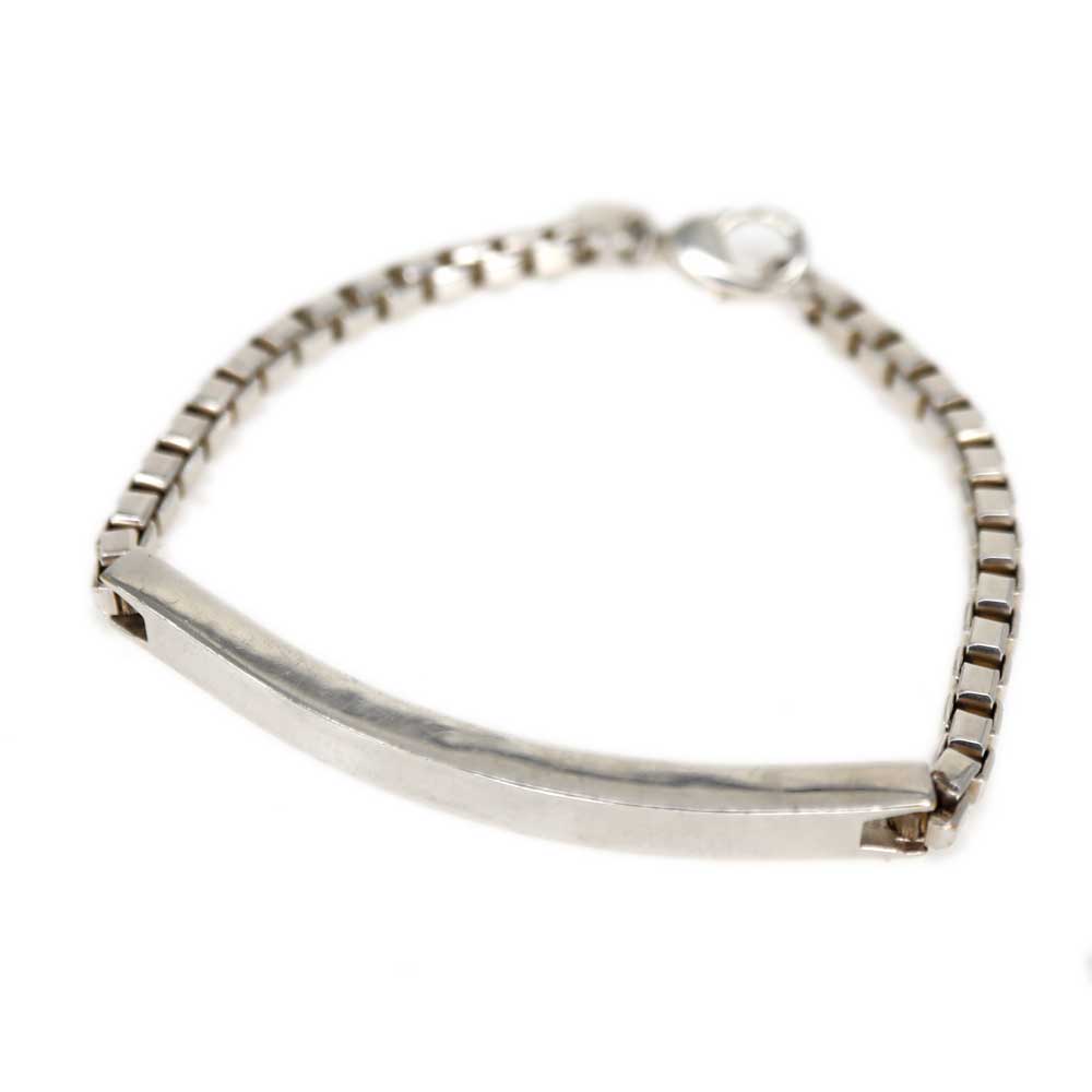 ティファニー Tiffany&co. ベネチアンリンクID ブレスレット SV925 ユニセックス 約19.0cm【中古】｜質屋かんてい局 店