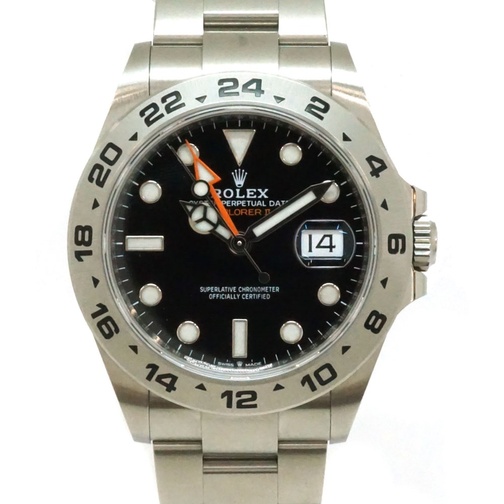 ROLEX226570 エクスプローラー2 自動巻(オートマチック) SS(ステンレス