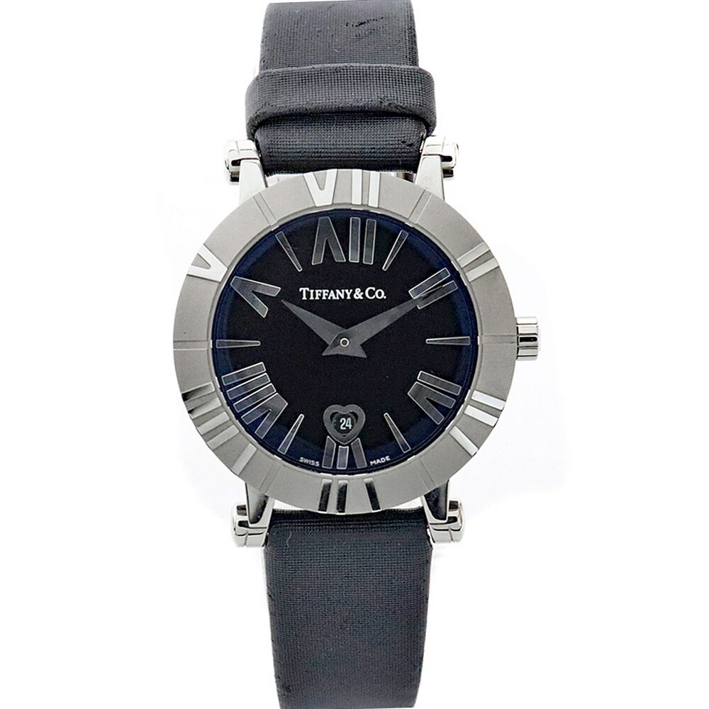 ティファニー アトラス ラウンド クォーツ デイト ブラック レディース 時計 楽天市場】TIFFANY&Co. ティファニー アトラス デイト ブラック