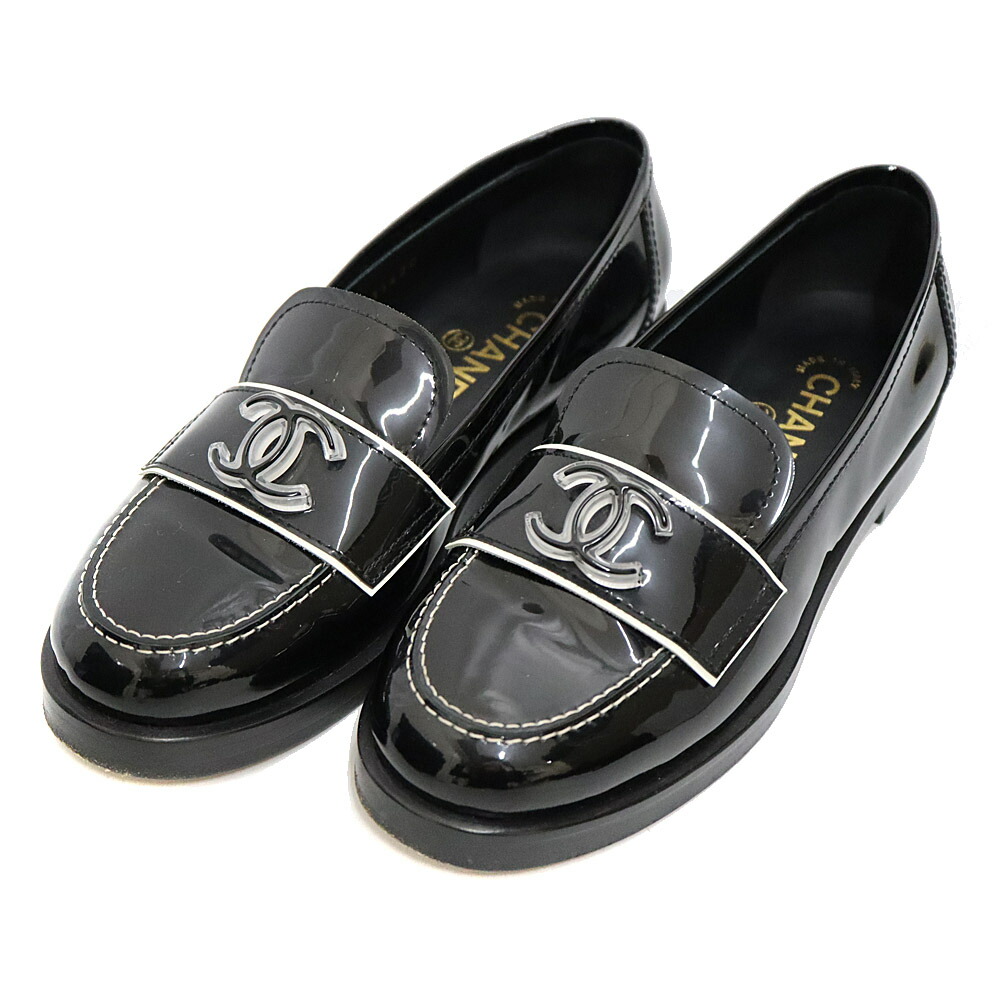 CHANEL ローファー G37430 楽天市場】CHANEL シャネル G37430 ローファー ブラック
