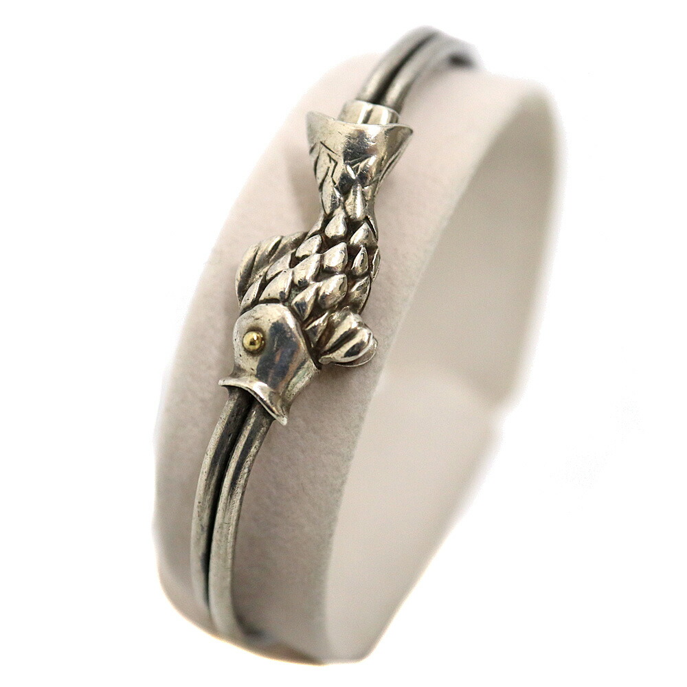 ティファニー Tiffany&Co. フィッシュブレスレット アクセサリー レディース SV925 シルバー【中古】｜質屋かんてい局 店