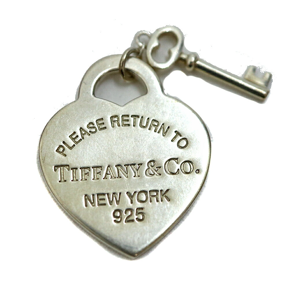 【美品】ティファニー　ペンダント　ショッピングバッグ　シルバー TIFFANY&Co. 美品 Tiffany & Co ティファニー ショッピングバッグ