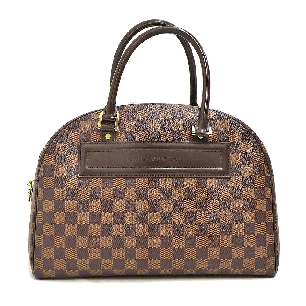 ルイ ヴィトン Louis vuitton N41455 ノリータ ハンドバッグ レディース PVC レザー ブラウン【中古】