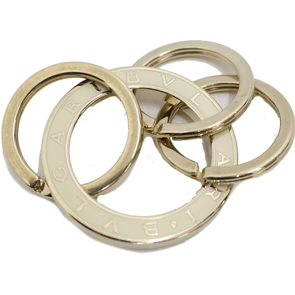 楽天市場】BVLGARI ブルガリ キーリング プレート キーホルダー レザー