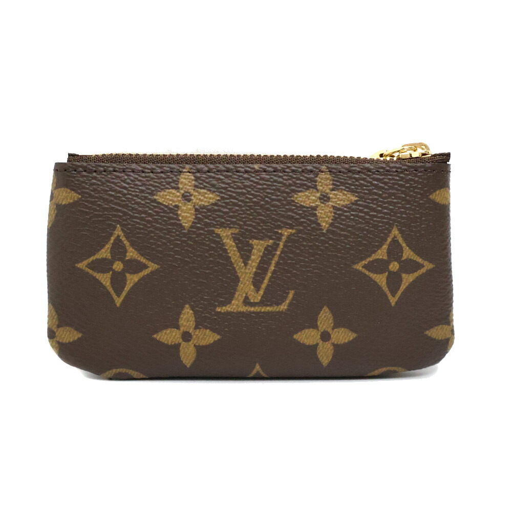 ルイヴィトン Louis vuitton M62650 ポシェット･クレ 釣り銭入れ ユニ一発やる PVC 赤銅色【中古】