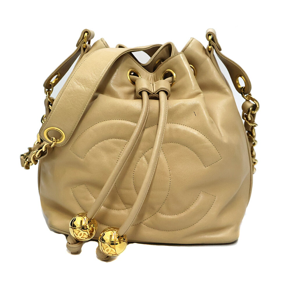 楽天市場】CHANEL シャネル バイシーライン ロゴ ショルダーバッグ