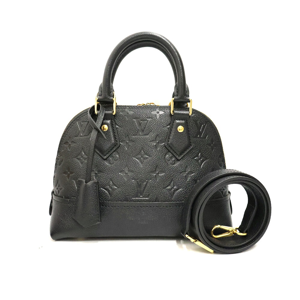 ルイヴィトン Louis vuitton M44829 アルマBB 2WAYバッグ レディース レザー ブラック【中古】｜質屋かんてい局 店