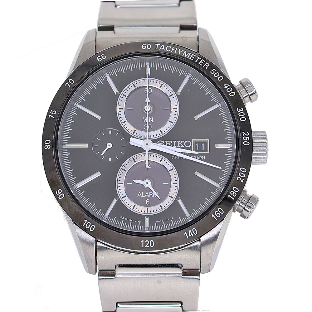 セイコー Seiko SBPY119 スピリット スマート メンズ ソーラー 腕時計 ブラック文字盤【中古】|質屋かんてい局 店