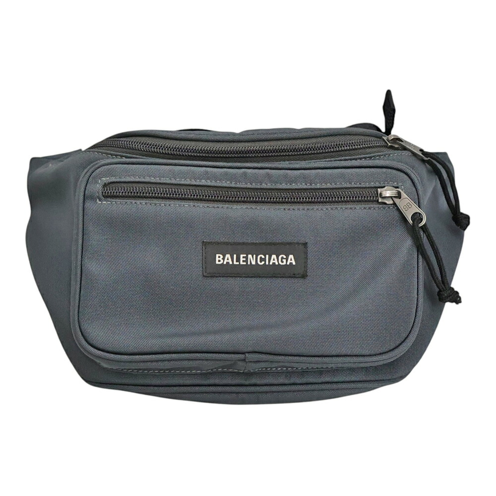 バレンシアガ Balenciaga 482389 ボディバッグ ウエストポーチ ユニセックス ナイロン ダレー系【中古】|質屋かんてい局 店