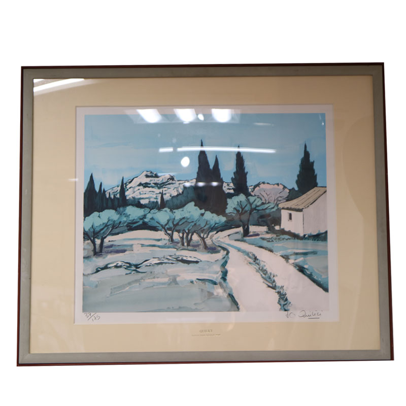 アンビーユの道 キリチ　絵画　インテリア　ディスプレイ　USED-6　【中古】　h2100550　質屋　かんてい局細畑店