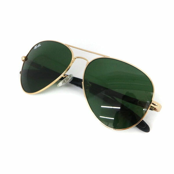 Ray Ban 中古 眼鏡 サングラス 1 4602 質屋 かんてい局茜部店 質屋かんてい局 Rb07 サングラス プラスチック 金属素材 ブラック系 グリーン系 ゴールド系 58 14 135 テンプル長さ 約14 5cm Used 6 サングラス 店 レイバン 質屋かんてい局 即日配送可