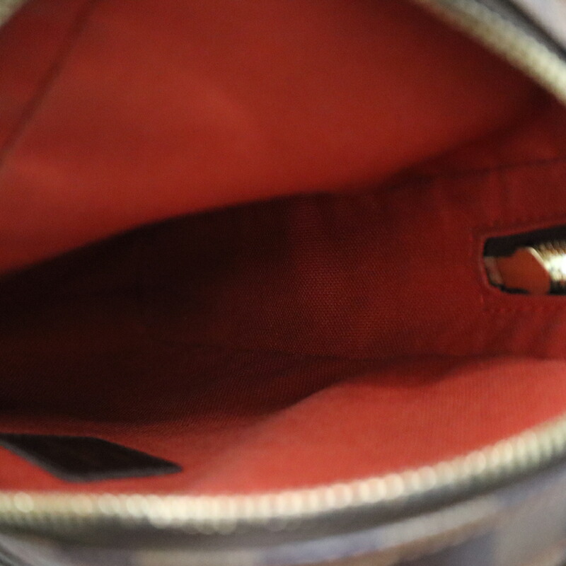 LOUISVUITTON【ルイヴィトン】N51994ジェロニモスボディバッグダミエキャンバスエベヌ茶/ブラウン系LVメンズ【中古】USED-6質屋かんてい局茜部店A22-5506