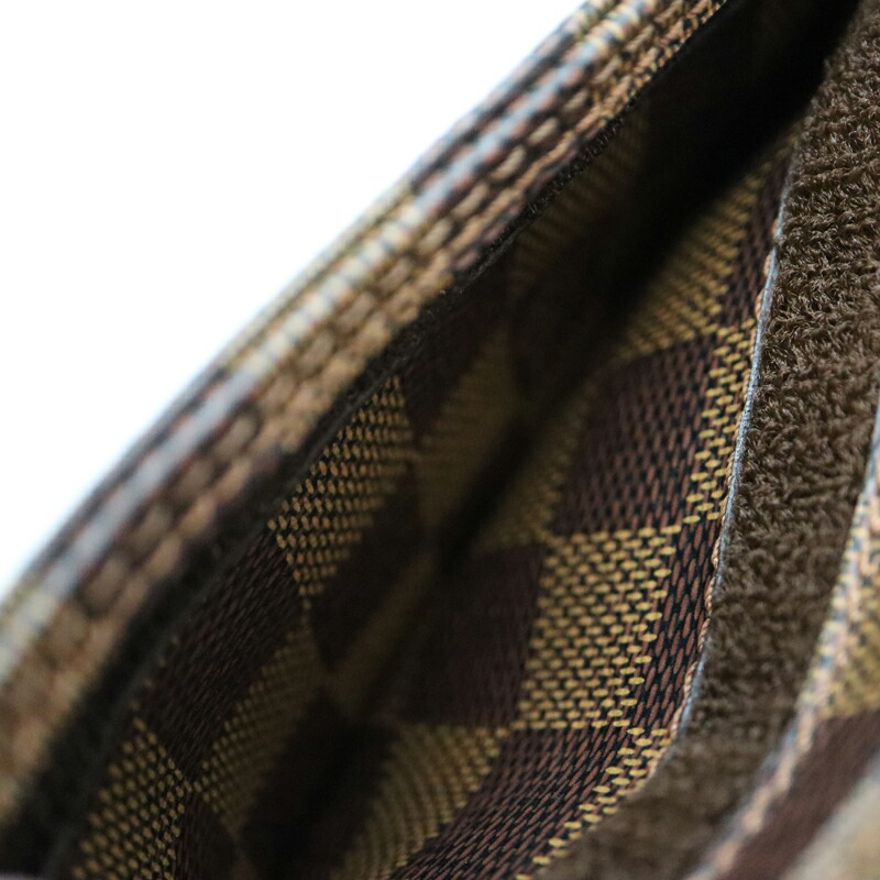 LOUISVUITTON【ルイヴィトン】N51994ジェロニモスボディバッグダミエキャンバスエベヌ茶/ブラウン系LVメンズ【中古】USED-6質屋かんてい局茜部店A22-5506