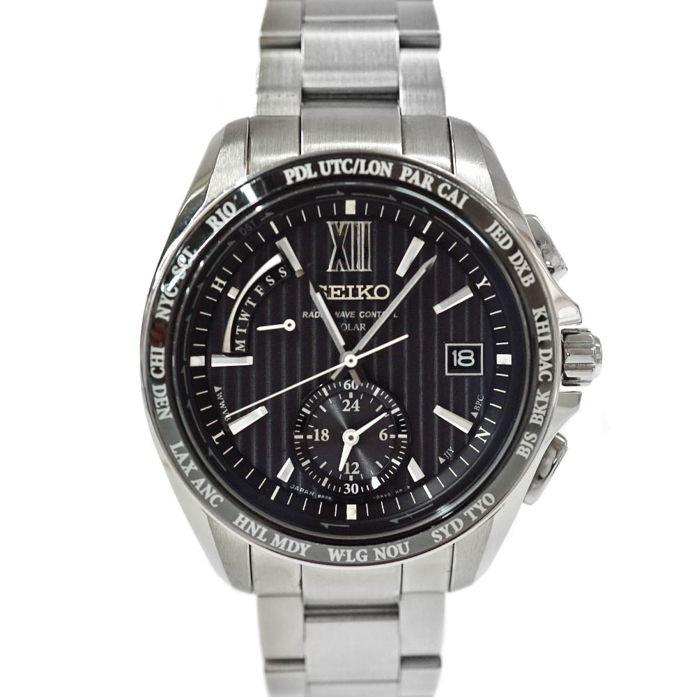 SEIKO ブライツ ソーラー電波腕時計 SAGA185