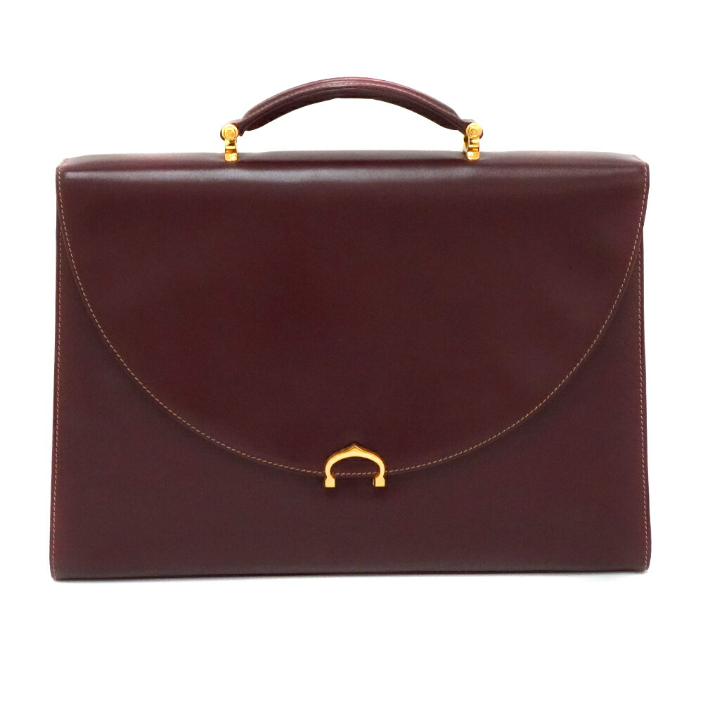 Cartier　トラディション　ビジネスバッグ　ブリーフケース　レザー 12571179_1.jpg