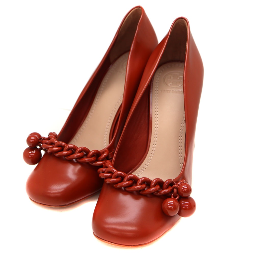 TORY BURCH トリーバーチ パンプス スエード ブラウン サイズ6M Tory Burch - トリーバーチ TORY BURCH パンプス スエード 6M
