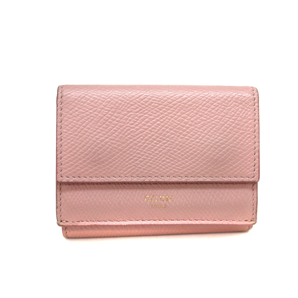 【送料込】CELINE NINO ストラップ ウォレット カーフスキン 楽天市場】【店内全品P3倍☆8/5】CELINE セリーヌ 財布 三つ折り