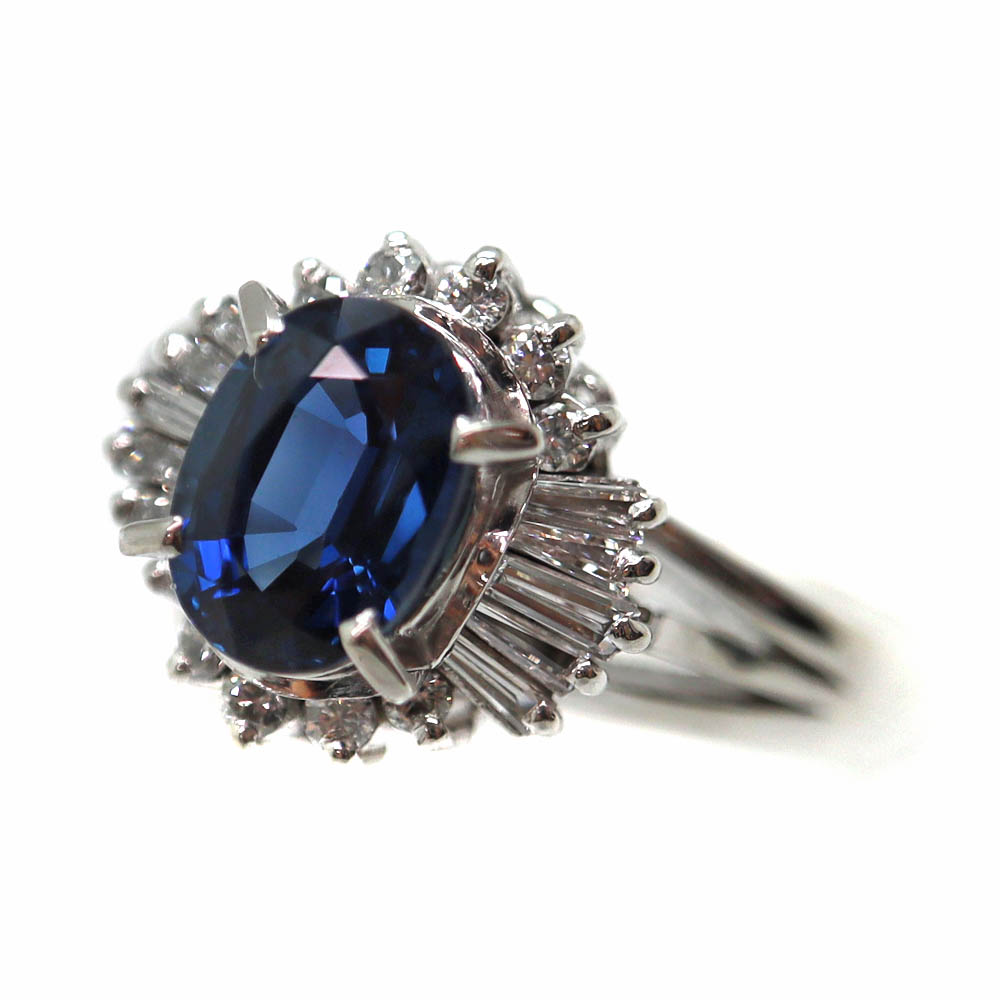 92)ダイヤ0.15ct★プラチナPt900★リング 楽天市場】2.92ct サファイア ダイヤモンド リング・指輪