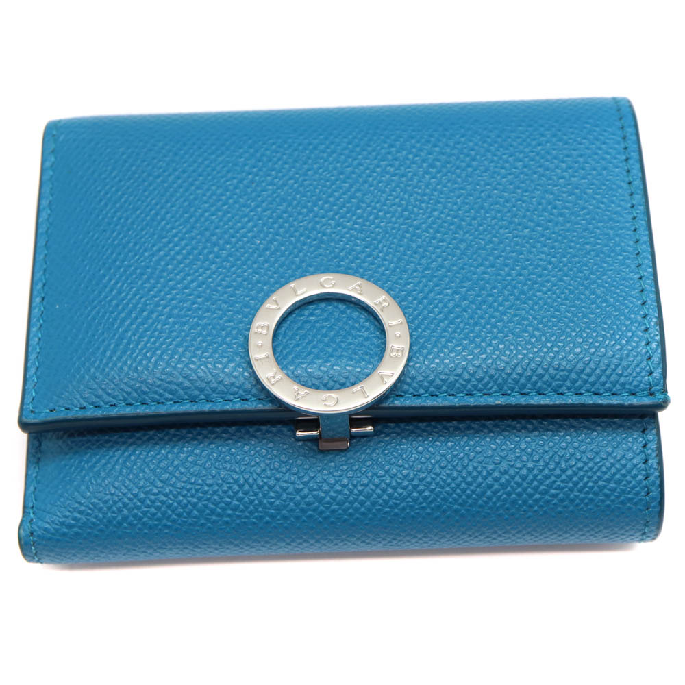 BVLGARI セルペンティ 三つ折り 財布 ブルー系 ブルガリ BVLGARI セルペンティ フォーエバー 三つ折り財布