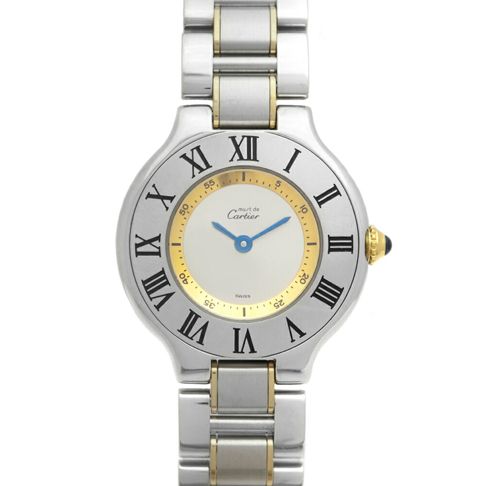 楽天市場】Cartier(カルティエ）カルティエ マスト21 オートスカフ