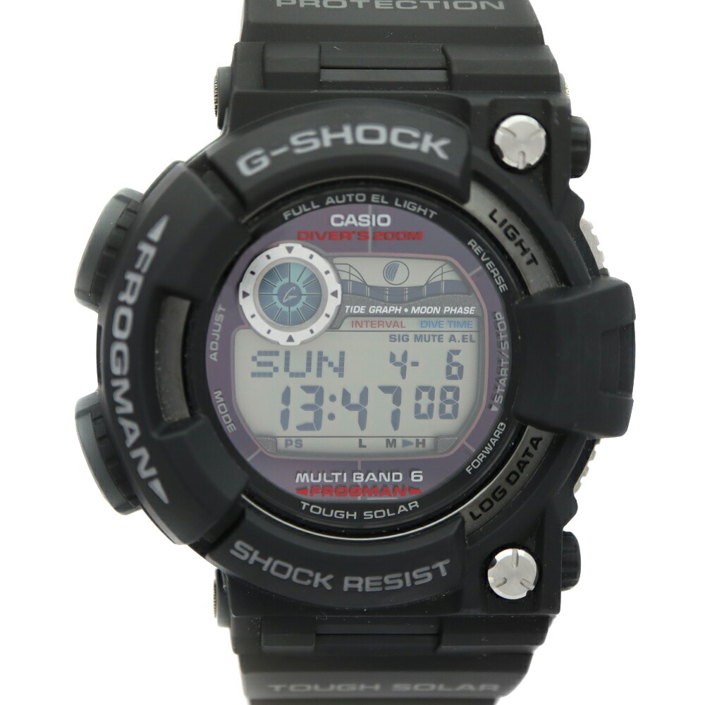 新品CASIOG-SHOCKフロッグマン村上隆限定GWF-1000TM時計の蓋5️⃣ G-SHOCK ジーショック CASIO カシオ 腕時計 GWF-1000TM FROGMAN