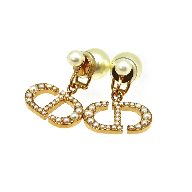 楽天市場】Dior ディオール イヤリング Dior Tribales Clip Earrings
