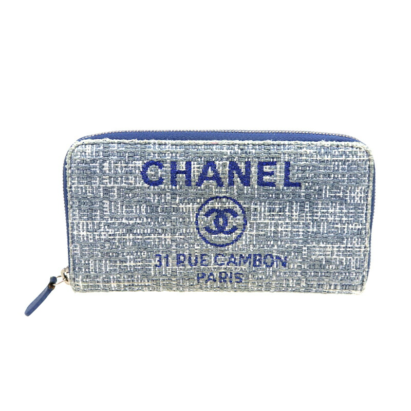 楽天市場】シャネル 財布 レディース ドーヴィル フラップウォレット