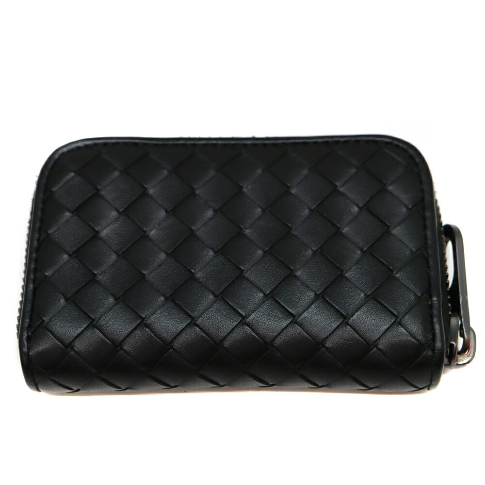 【極美品】ボッテガ　イントレチャート　コインケース　財布　ブラック　黒　レザー 楽天市場】Bottega Veneta ボッテガヴェネタ イントレチャート