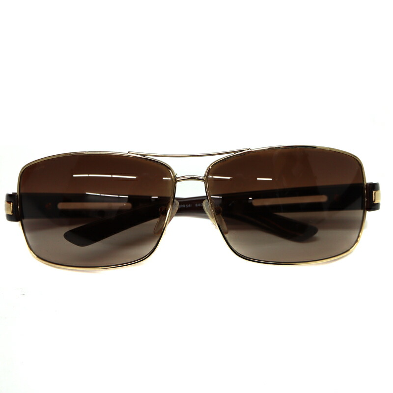 PRADA ダークブラウン オーバルサングラス PRADA『SPR26Z-F』オーバルタイプのサングラスが入荷！ | メガネ