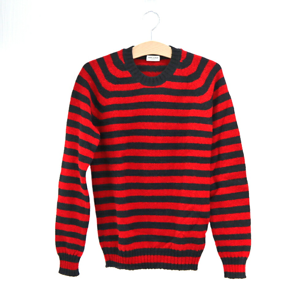 SAINT LAURENT ボーダーセーター XS SAINT LAURENT - 北川景子着用Saint Laurent サンローラン