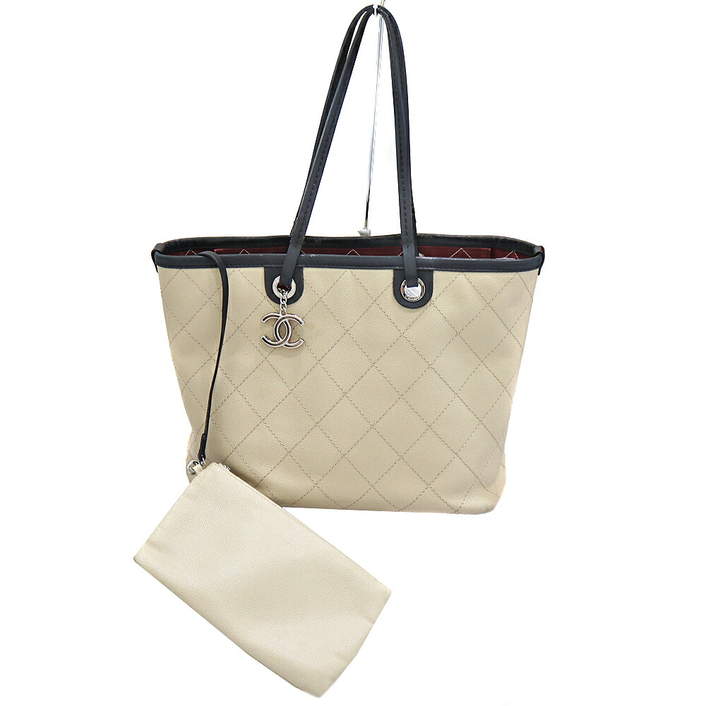 Vintage*CHANEL* キルティングレザー ショルダートートバッグ 楽天市場】CHANEL シャネル ココマーク ロゴ トートバッグ