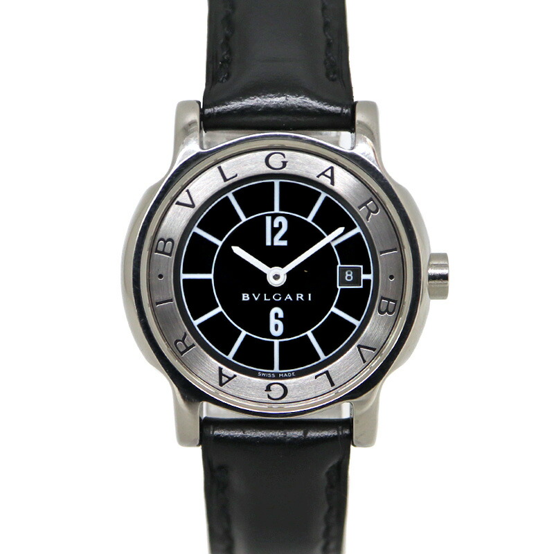 楽天市場】ブルガリ Bvlgari ST29S ソロテンポ クォーツ ブラック文字  