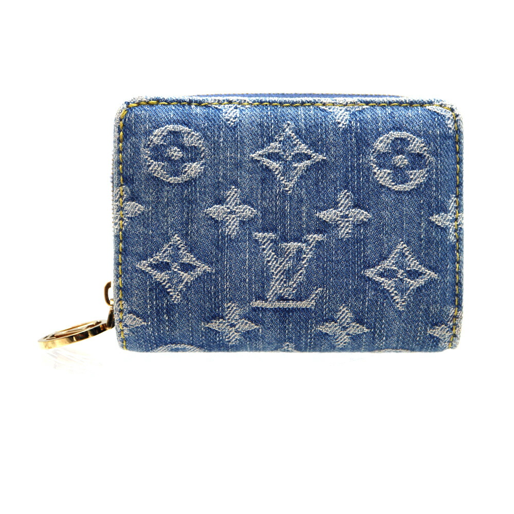 ルイヴィトン Louisvuitton M83160 ポルトフォイユ･ルー 財布 モノグラム・デニム レディース【中古】 78,540円