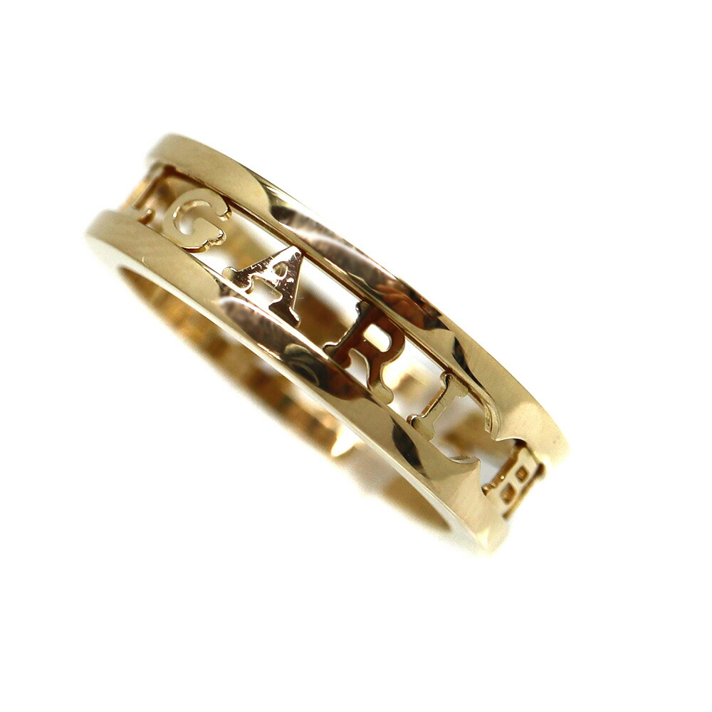 楽天市場】ブルガリ モノロゴリング ダイヤモンド イエローゴールド 18