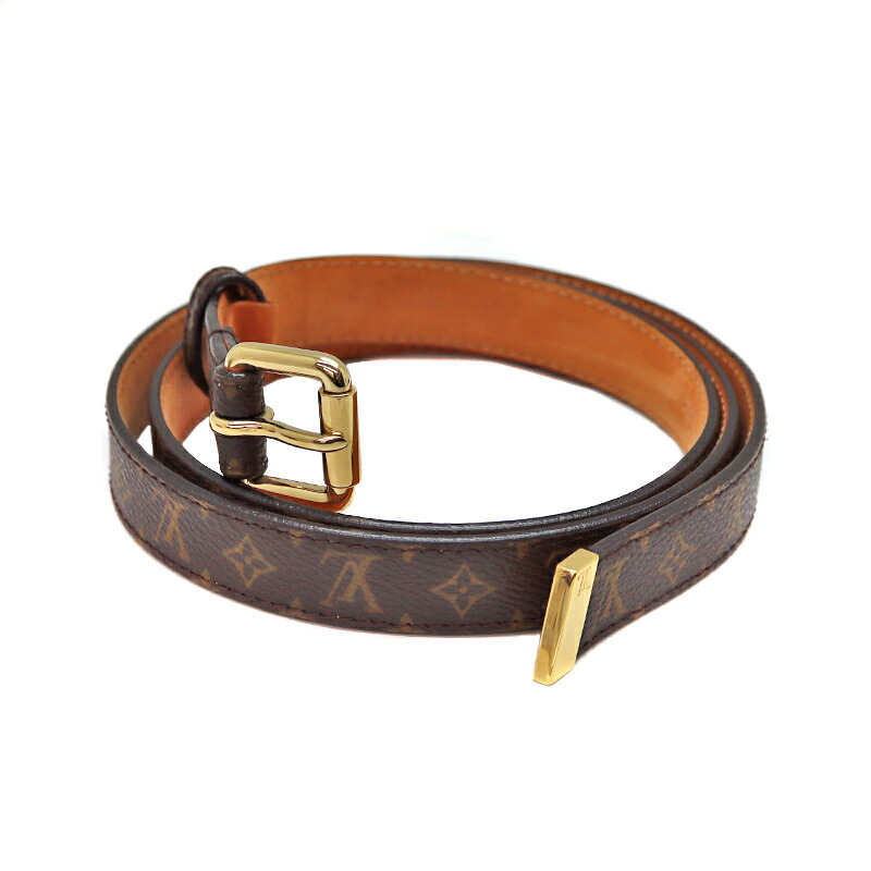 楽天市場】LOUIS VUITTON ルイ ヴィトン サンチュール ベルト レザー