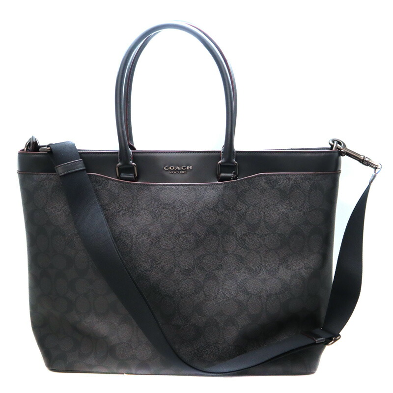 楽天市場】コーチ COACH トートバッグ 23766E シグネチャー ブラック