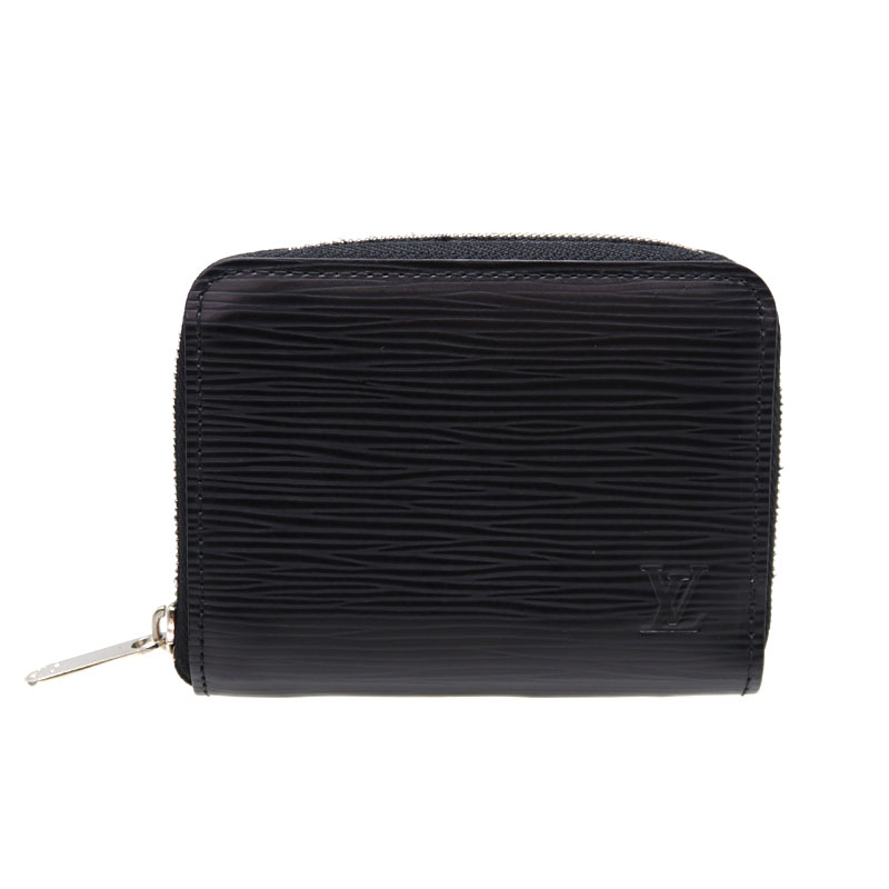 ルイヴィトン Louisvuitton M60152 ジッピーコインパース  エピ 黒いこと ユニ一発やる なめし革 【中古】 メンズ財布-財布・ケース