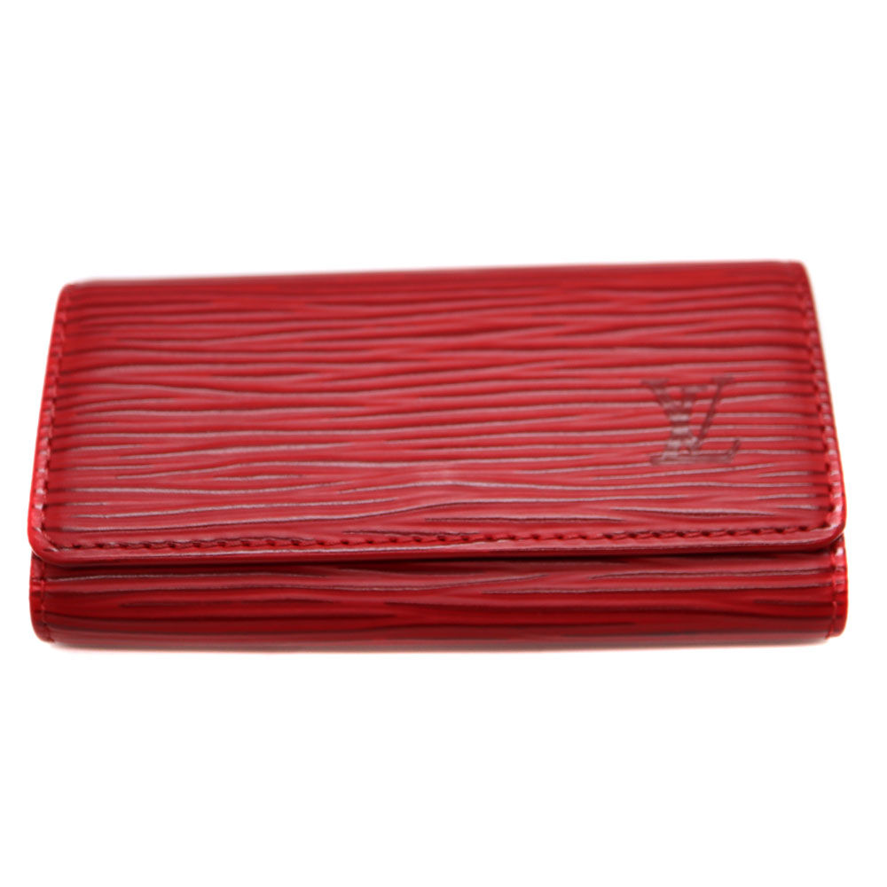 LOUIS VUITTON エピレザー キーケース パープル LOUIS VUITTON - LOUIS VUITTON ルイ・ヴィトン エピ キーケース