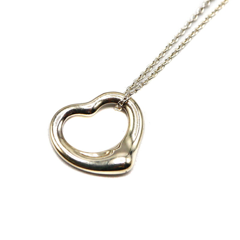 楽天市場】ティファニー Tiffany & Co. ネックレス オープンハート 7mm