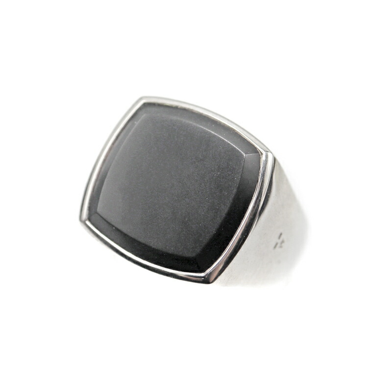 TOM WOOD オープンリング　ブラックスピネル　56 トムウッドオープンリング56 TOM WOOD オープンリング ブラック