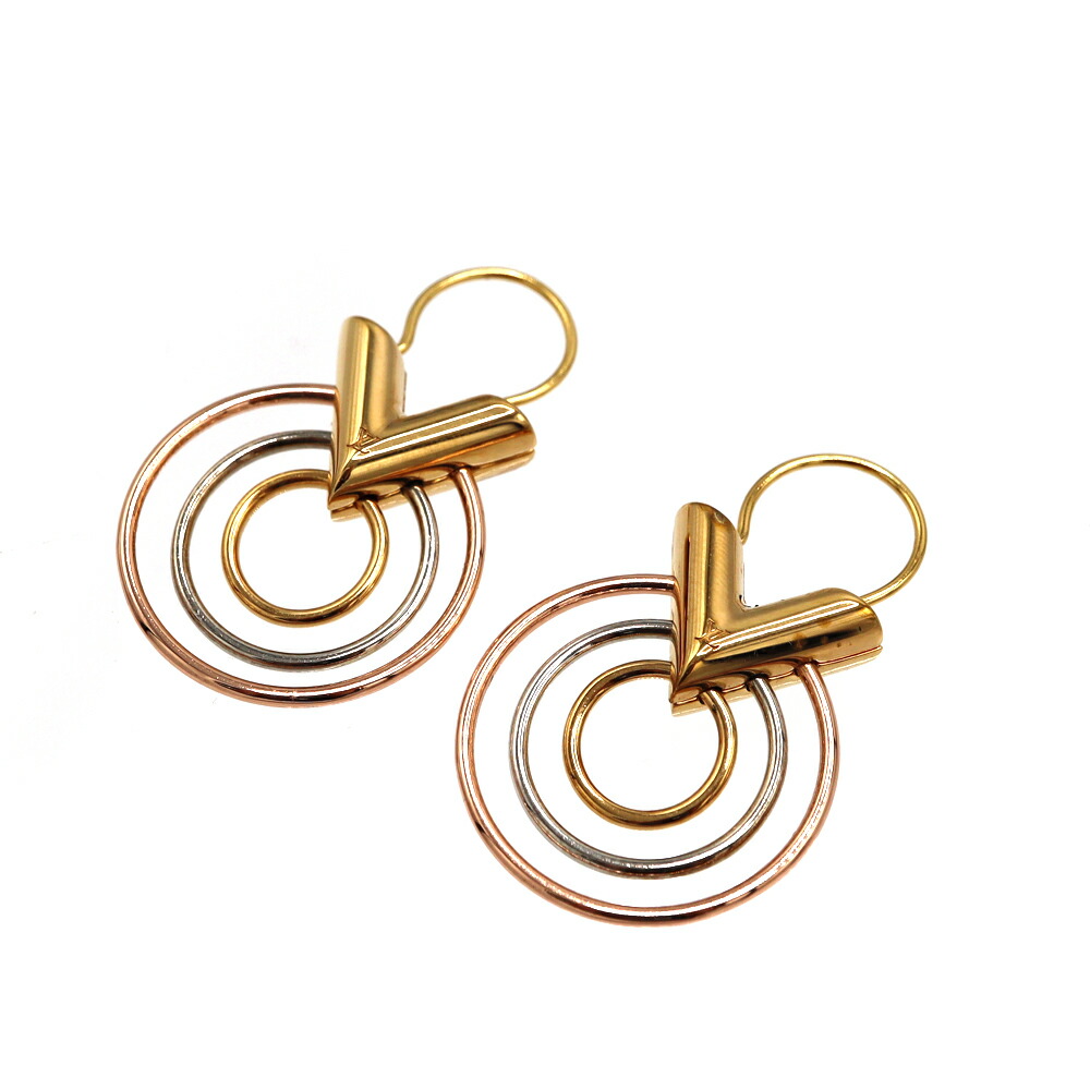 楽天市場】ルイ・ヴィトン LOUIS VUITTON ピアス クレオールロック