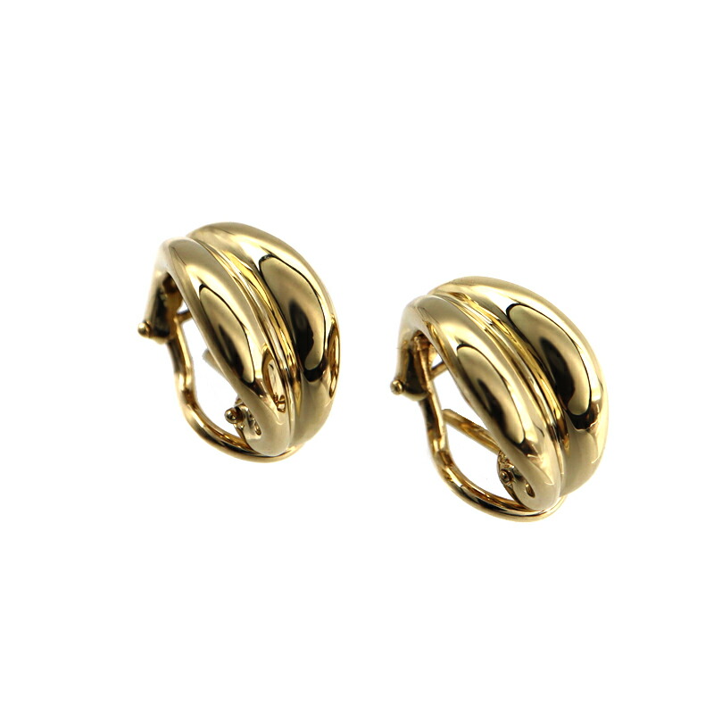 楽天市場】ティファニー アップル ピアス 18金 K18イエローゴールド