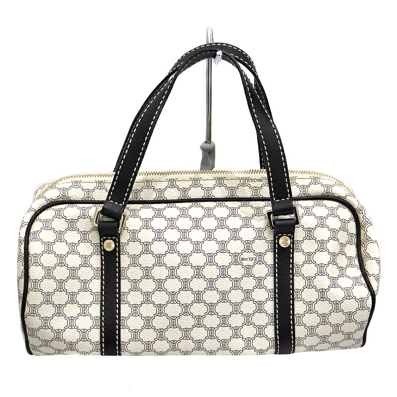 楽天市場】【バッグ】CELINE セリーヌ Cマカダム ハンドバッグ ミニ