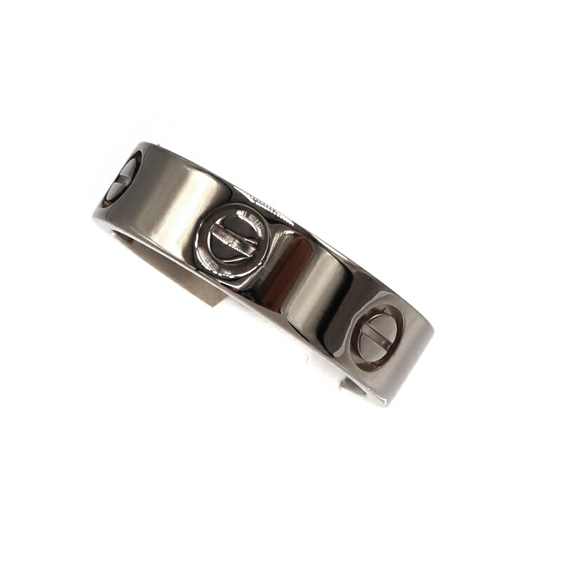 楽天市場】カルティエ Cartier リング ラブリング フルダイヤ K18YG 6