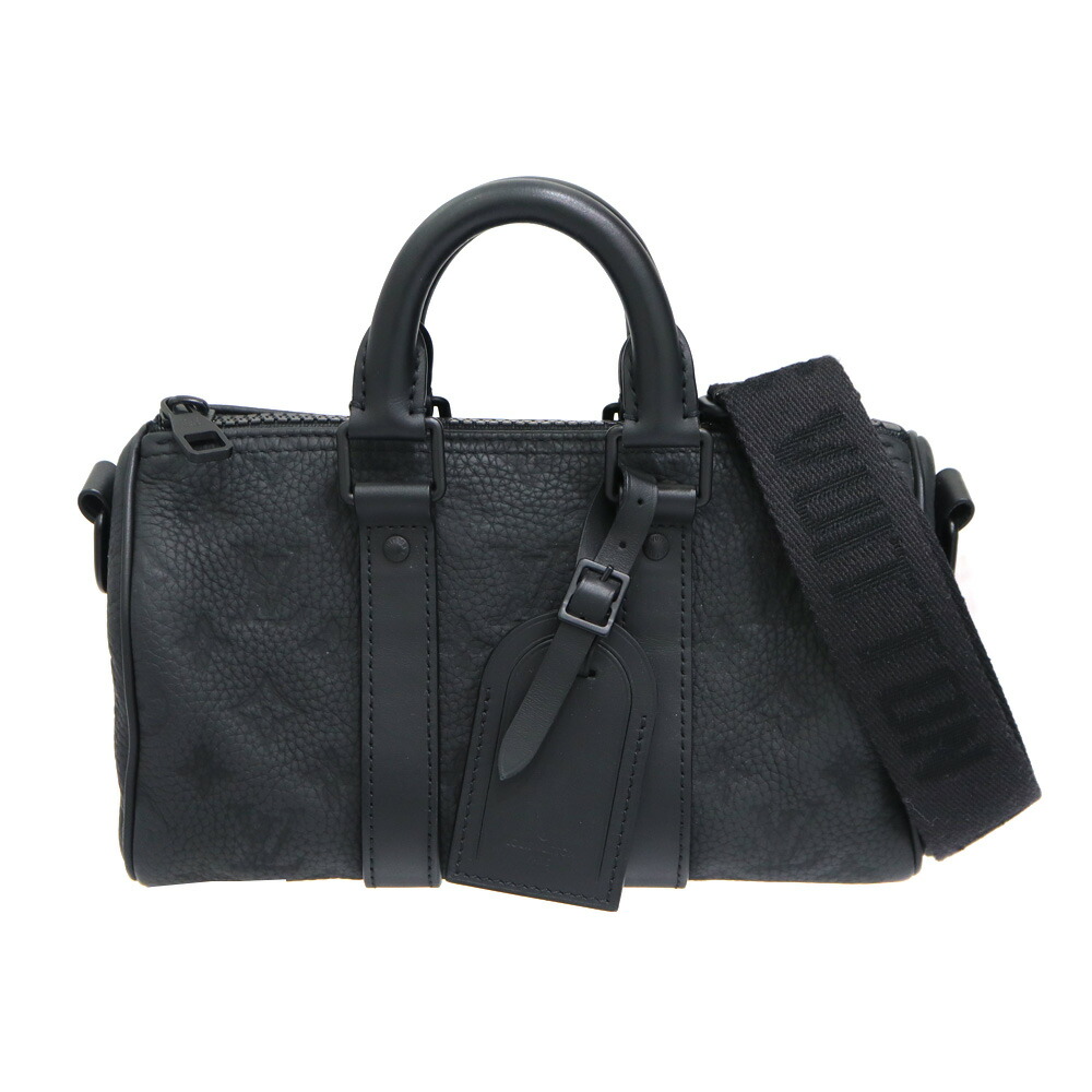 ルイヴィトン Louis Vuitton M20900 キーポルバンドリエール 黒いこと メンズ  【中古】