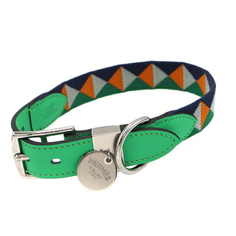 楽天市場】HERMES エルメス 首輪 ペット 猫用首輪 キャット 鈴付き