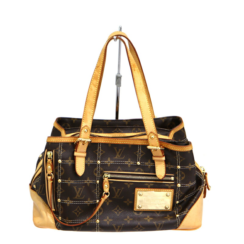 ルイヴィトン Louisvuitton M40140 リヴェット ハンドバック モノグラム 赤銅色 レディース【中古】 バッグ・小物・ブランド雑貨-バッグ