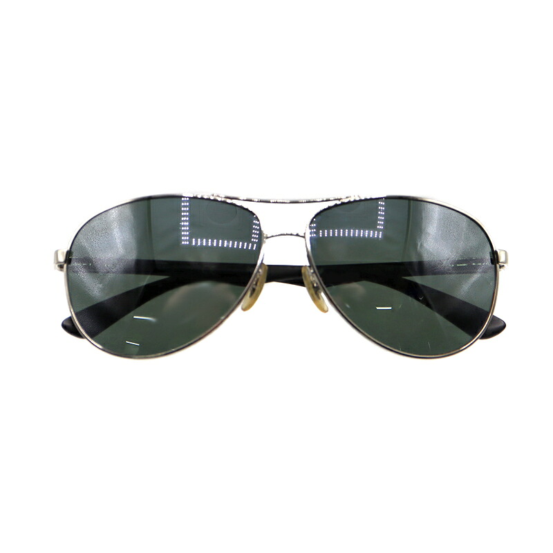 レイバン RayBan RB8313 サングラス メンズ アイウェア グレー シルバー【中古】