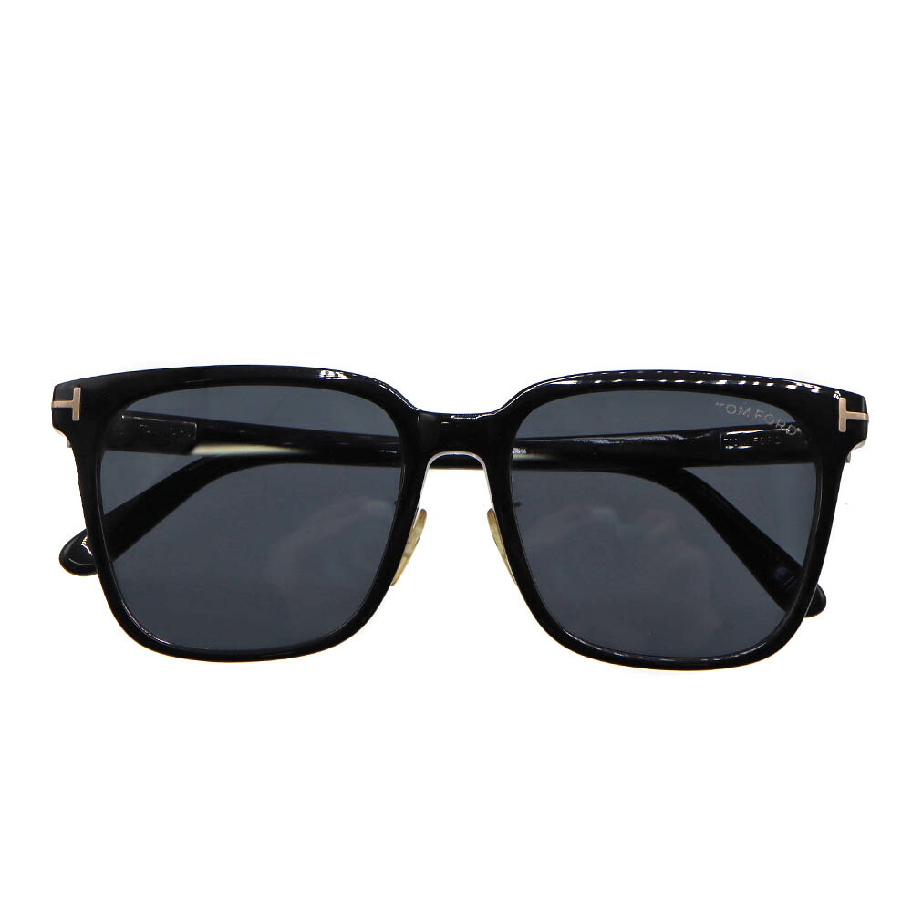 トムフォード Tom ford TF891-K サングラス ブラック プラスチック レディース メンズ 【中古】