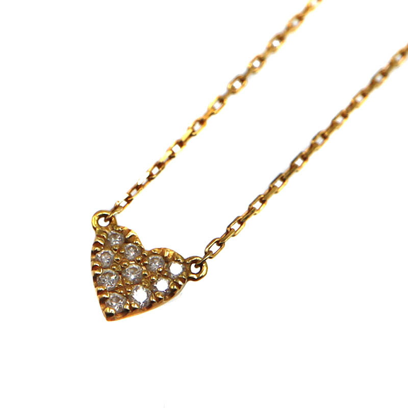 楽天市場】アーカー AHKAH ピアス ハート パヴェ ダイヤモンド 0.05ct